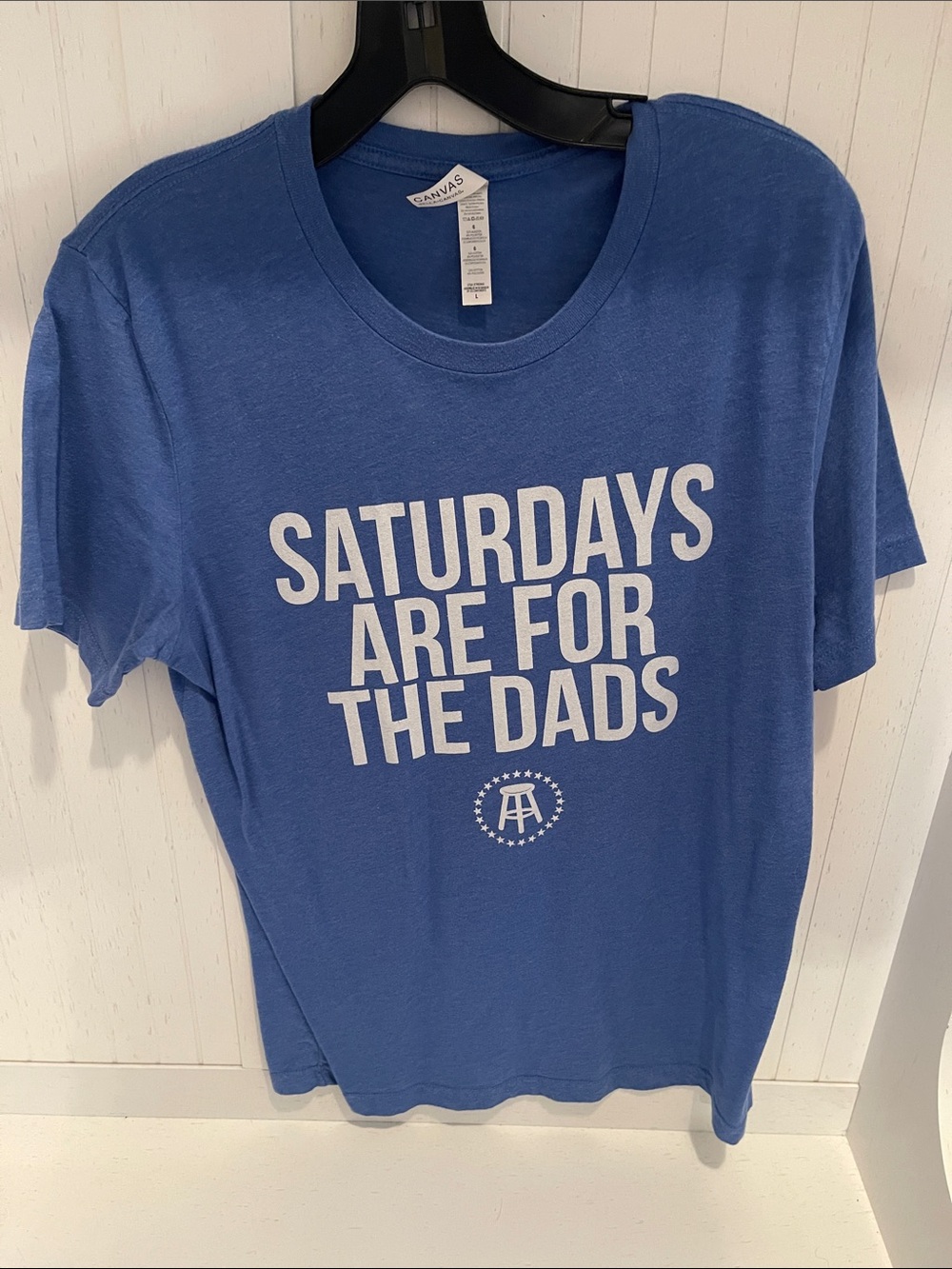 Bella Canvas Blue “Saturdays Are For The Dads" T-Shirt